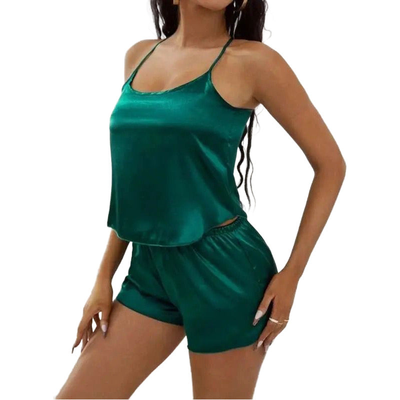 Pijama Short Y Musculosa Tirantes Finos Uniteduy