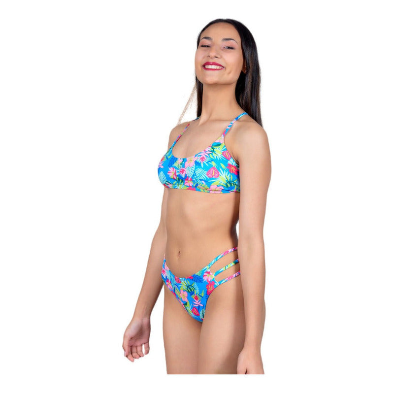 Bikini Alexia Cola Less Con Tiras Y Espalda Cruzada