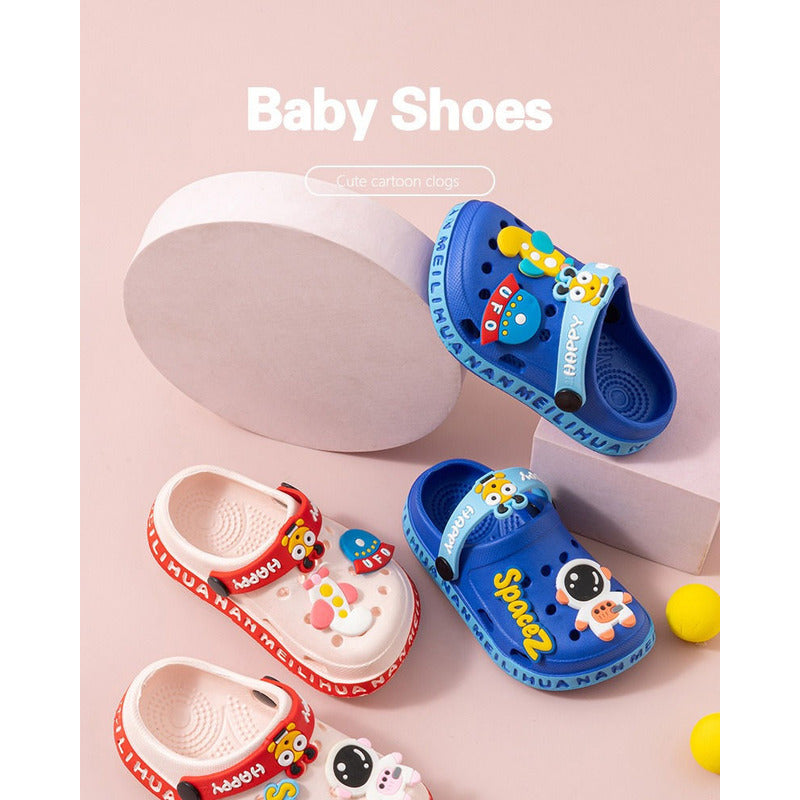 Zapatillas Tipo Sandalia Personajes Animados Pines Uniteduy
