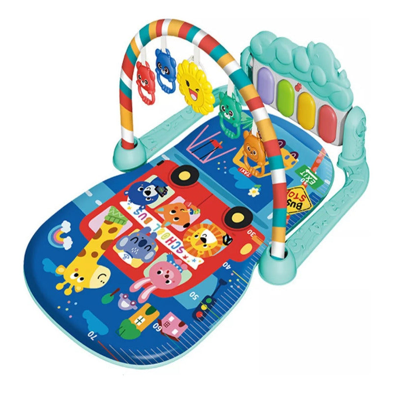 Gimnasio Alfombra Piano Interactivo Con Piano Uniteduy