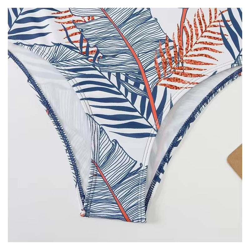 Bikini Malla Tiro Alto Tipo Top Varios Colores Uniteduy