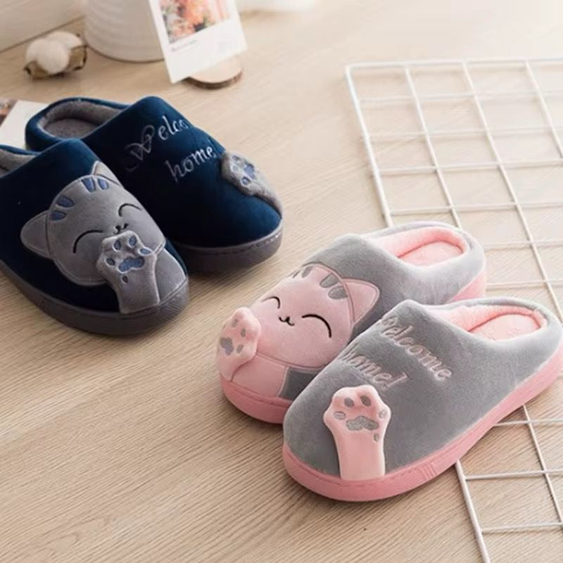 Pantufla Gato Sin Talón Talles Del 36 Al 45 Suela De Goma