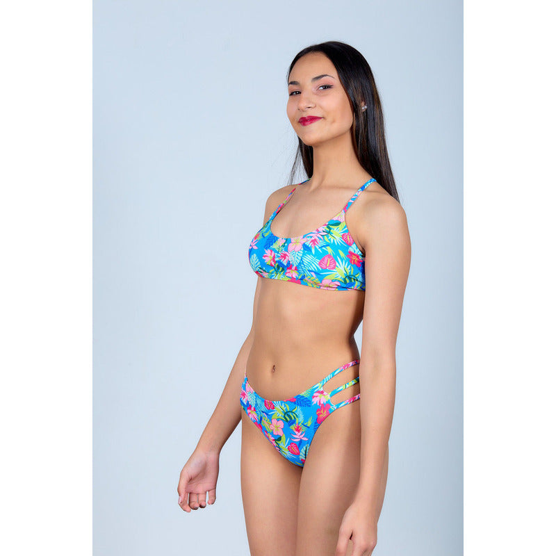 Bikini Alexia Cola Less Con Tiras Y Espalda Cruzada
