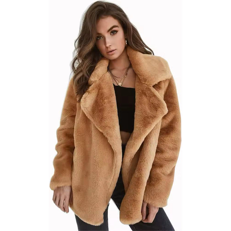 Chaqueta Campera Con Forro Piel Sintética Varios Colores