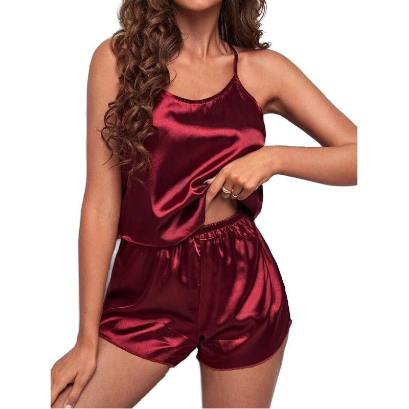 Pijama Short Y Musculosa Tirantes Finos Uniteduy