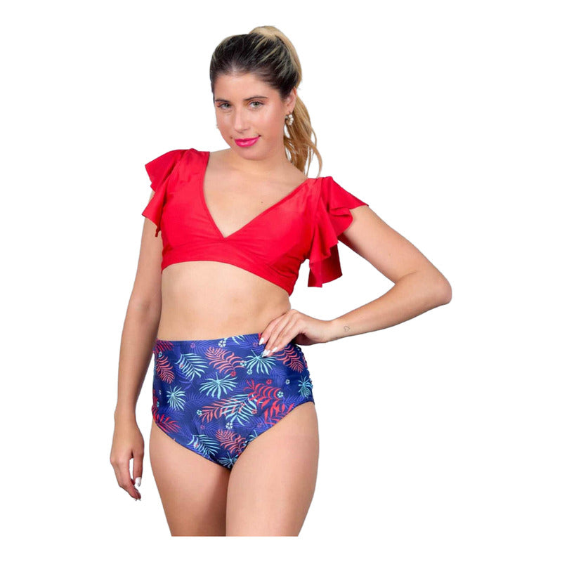 Uniteduy!! Bikini Tiro Alto Ani Roja Y A! El Verano Llegó!!