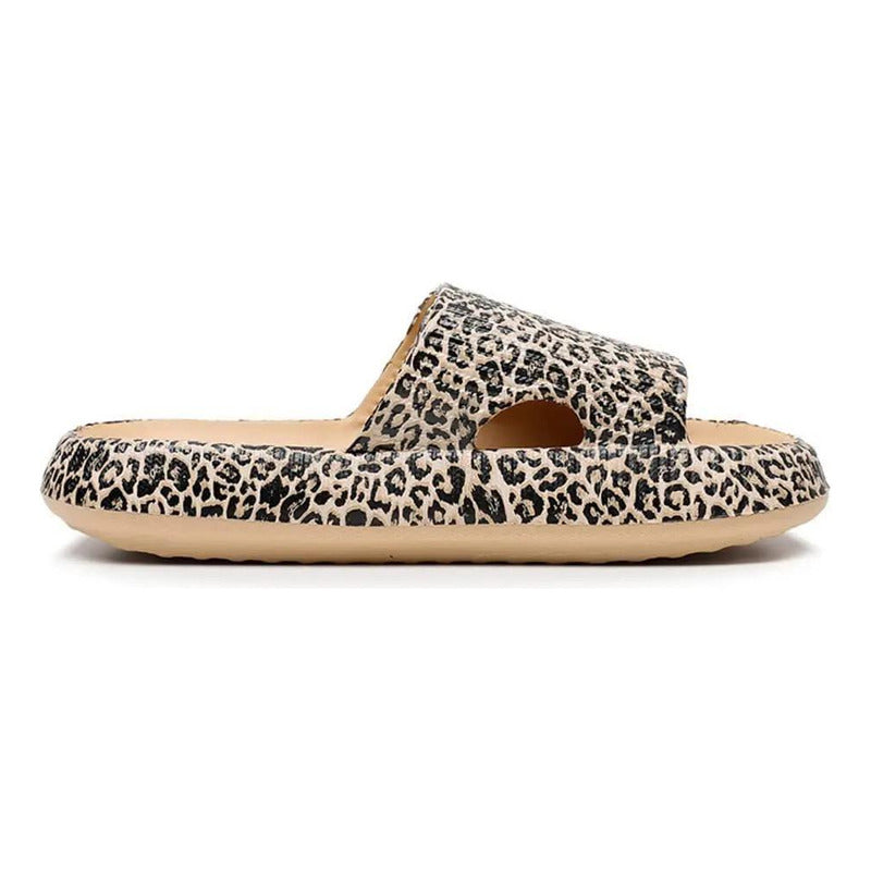 Chancletas Sandalias Ojotas Gomones Playa Animal Print