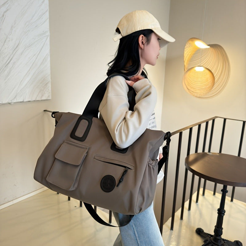 Bolso Dama Deportivo Liso Multifunción Viaje Impermeable