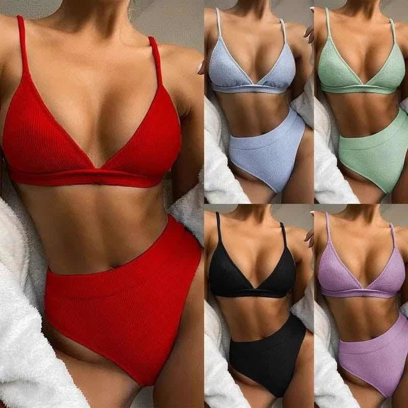 Uniteduy!! Bikini Sofi Tiro Alto Roja! El Verano Llegó!!