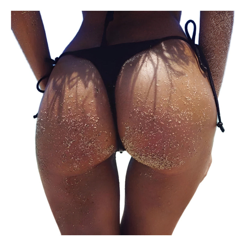 Bikini Colaless Con Tiritas Ajustables Malla Varios Colores