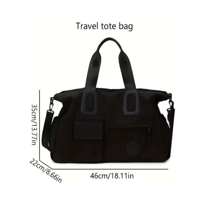 Bolso Dama Deportivo Liso Multifunción Viaje Impermeable
