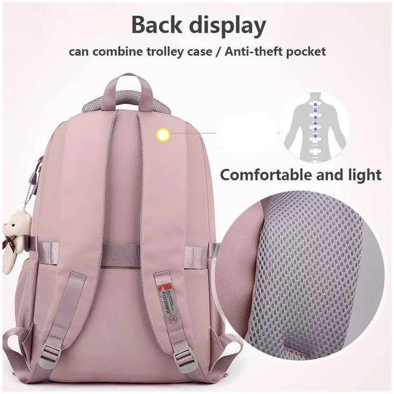 Mochila De Viaje Liceo Escolar Trabajo Laptop Impermeable