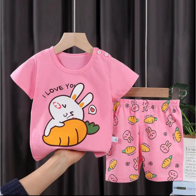 Conjunto De Niño Short Y Remera Bebe Varios Diseños Uniteduy