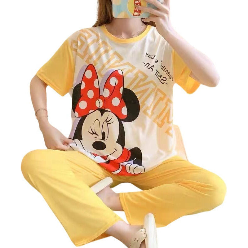 Pijama Pantalon Y Remera Stitch Minnie Donald Daisy Mickey