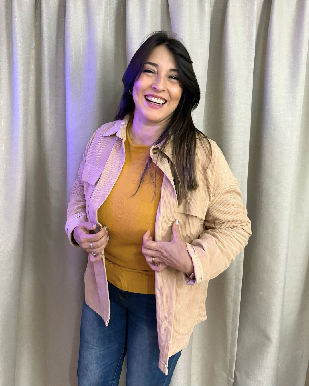 Sobre Camisa Pana Lisos Varios Colores Sin Puños Uniteduy