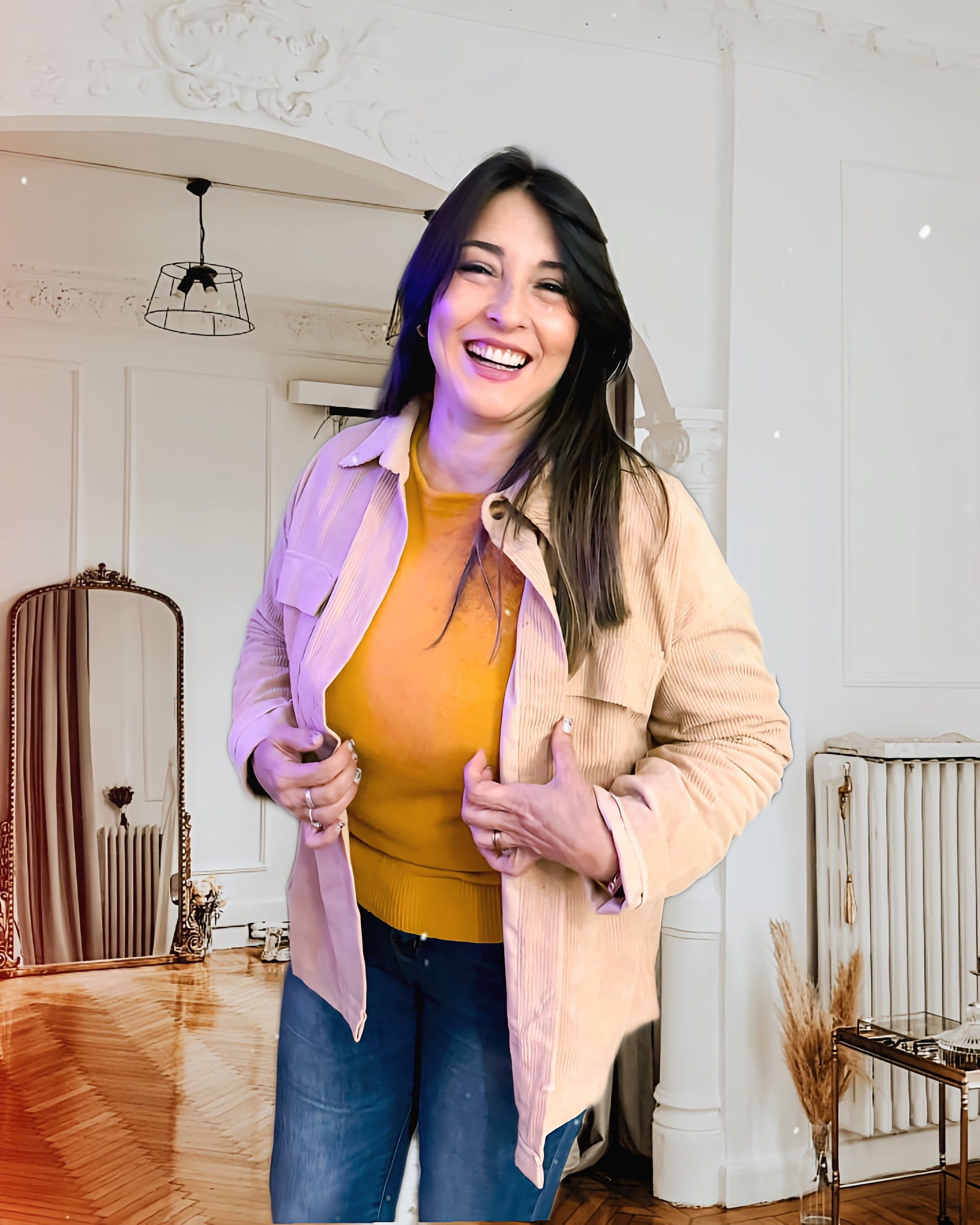 Sobre Camisa Pana Lisos Varios Colores Sin Puños Uniteduy